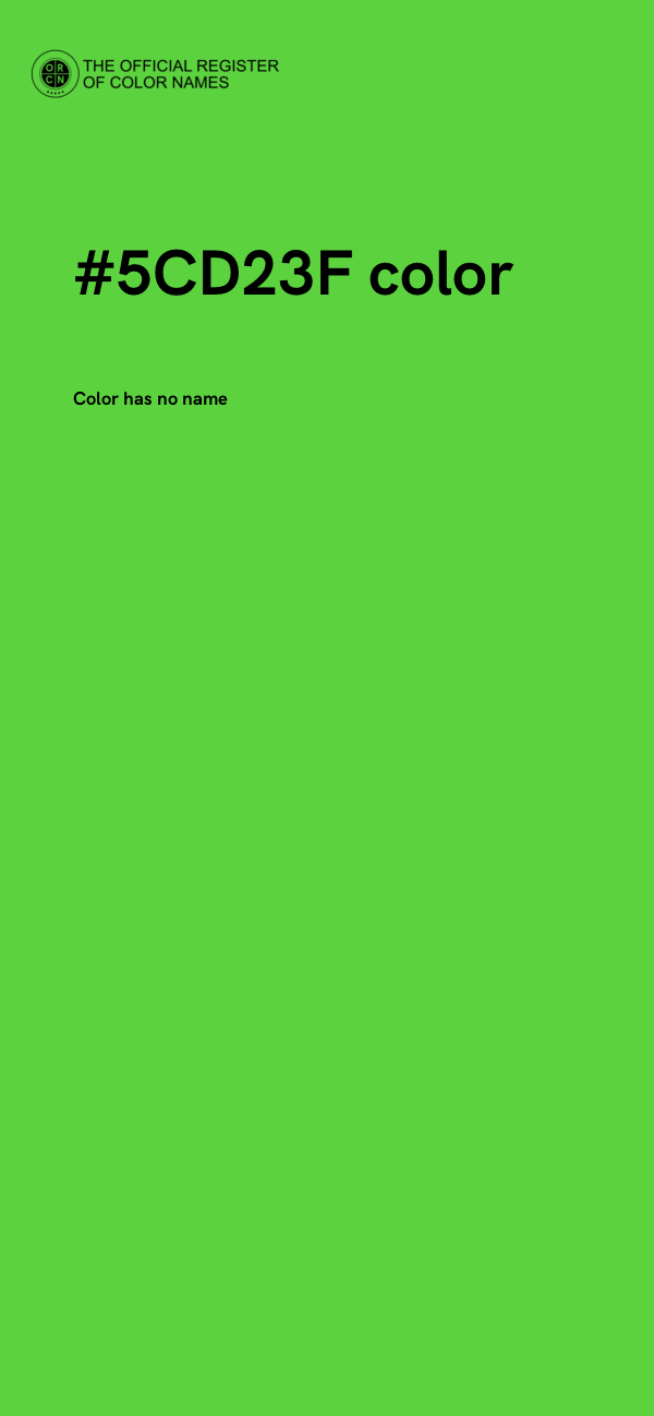 #5CD23F color image