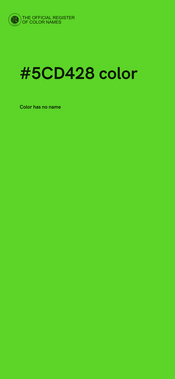#5CD428 color image