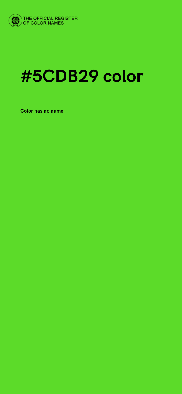 #5CDB29 color image