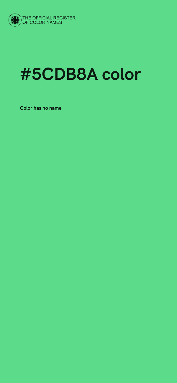 #5CDB8A color image