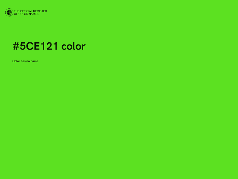 #5CE121 color image