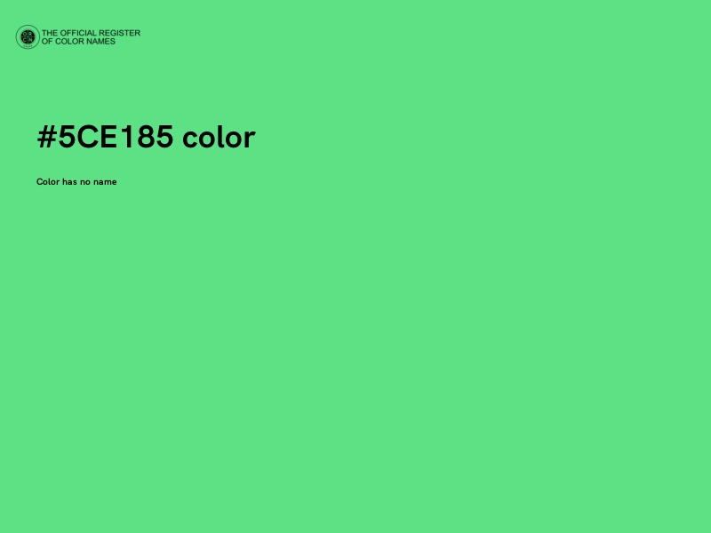#5CE185 color image