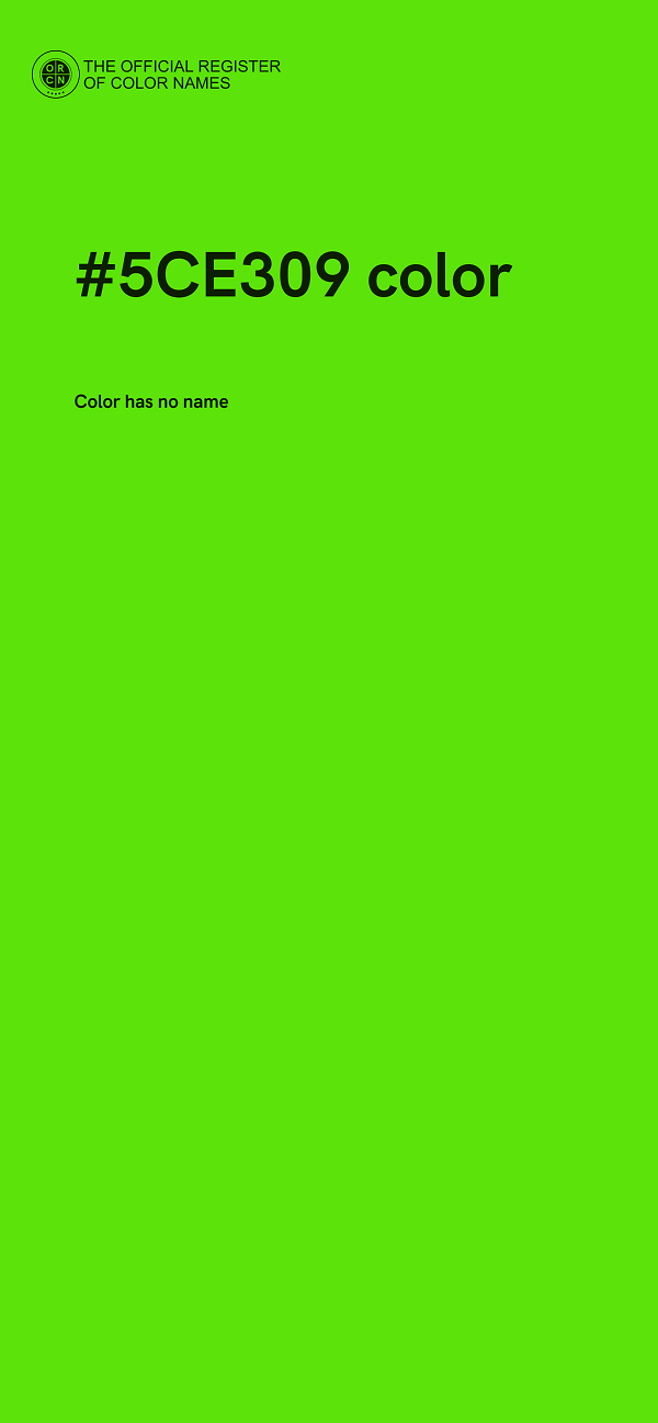 #5CE309 color image