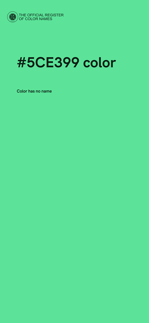#5CE399 color image