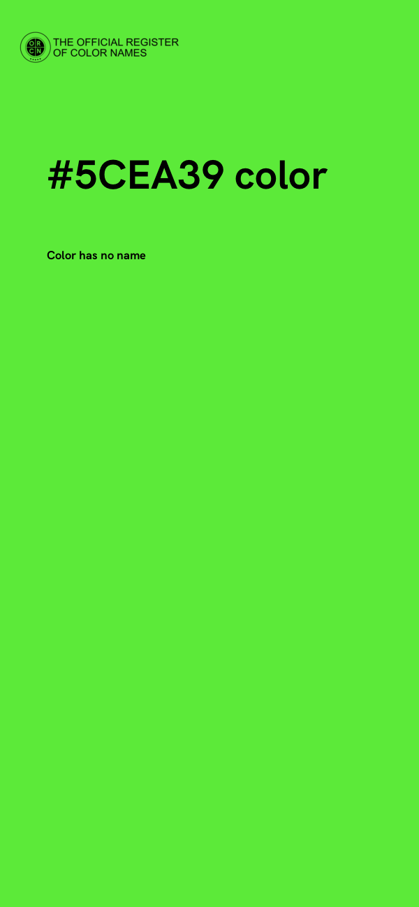 #5CEA39 color image