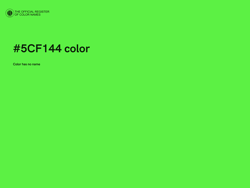 #5CF144 color image