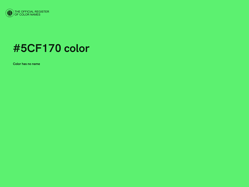 #5CF170 color image