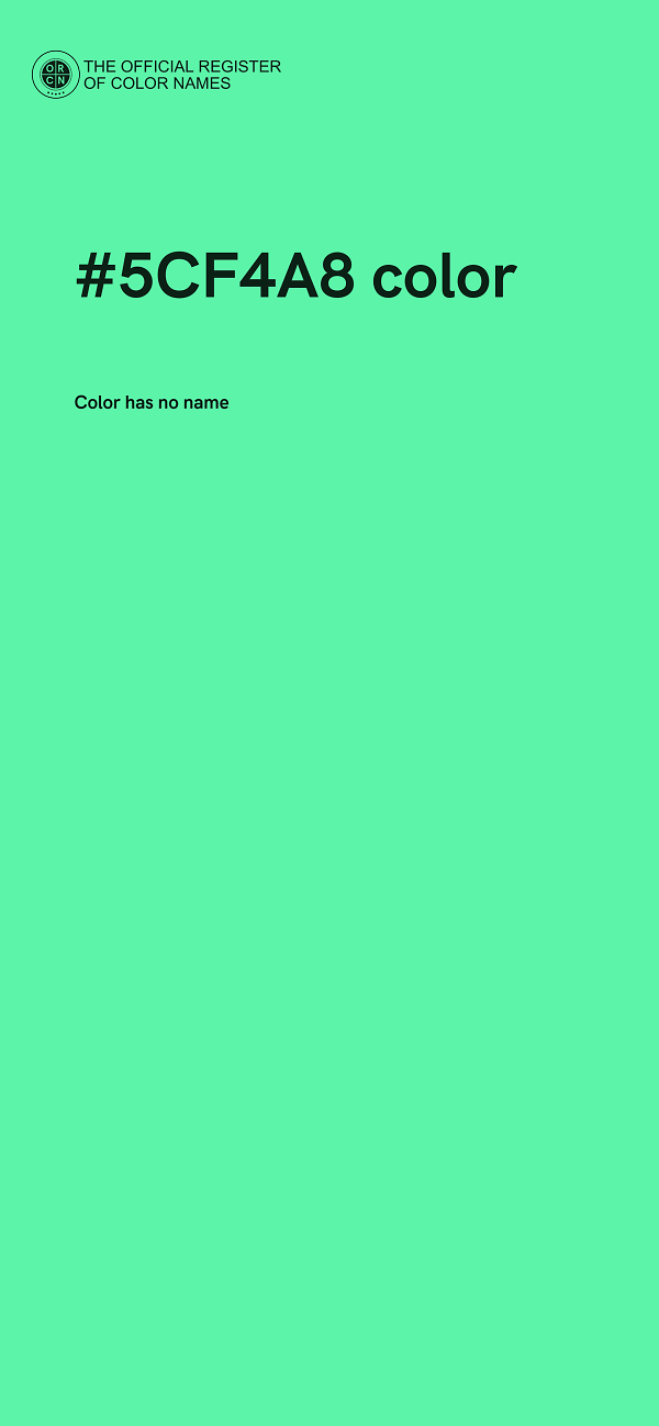#5CF4A8 color image