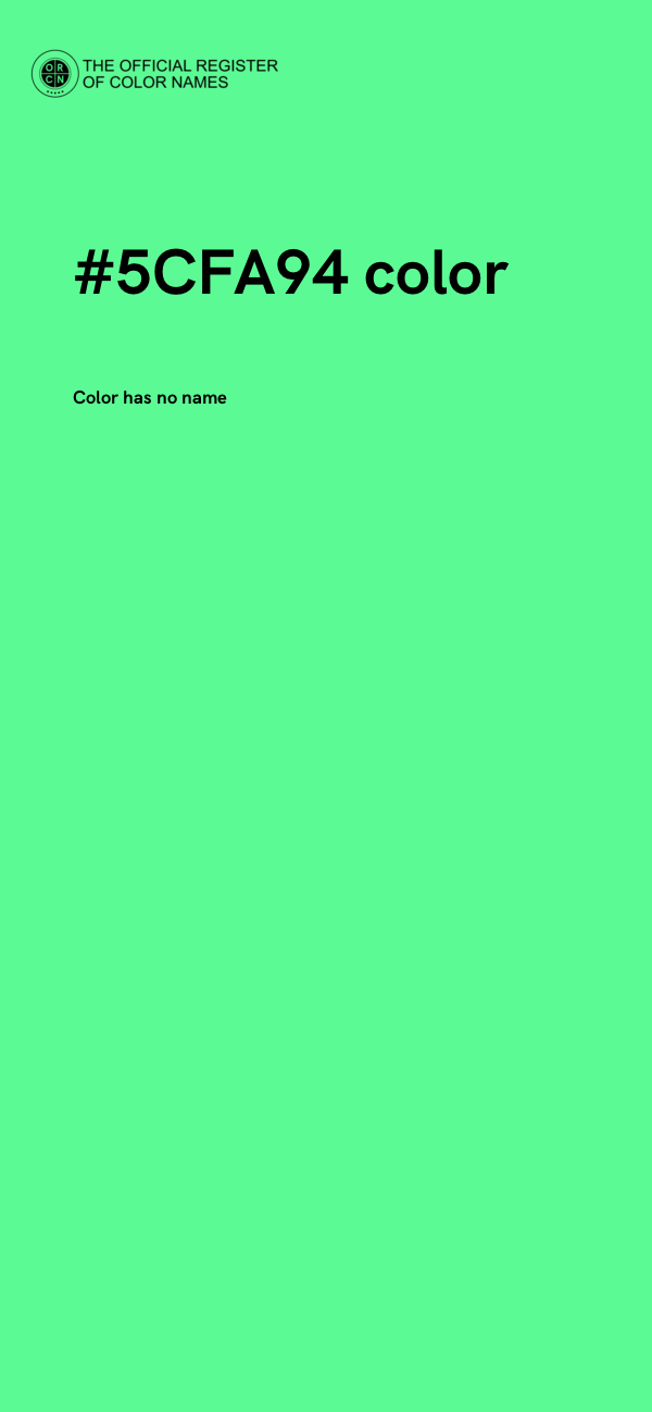 #5CFA94 color image