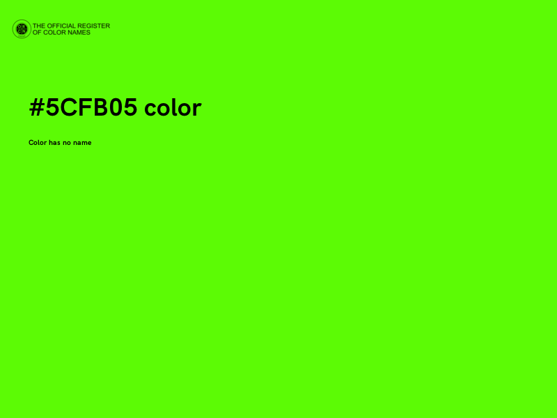 #5CFB05 color image