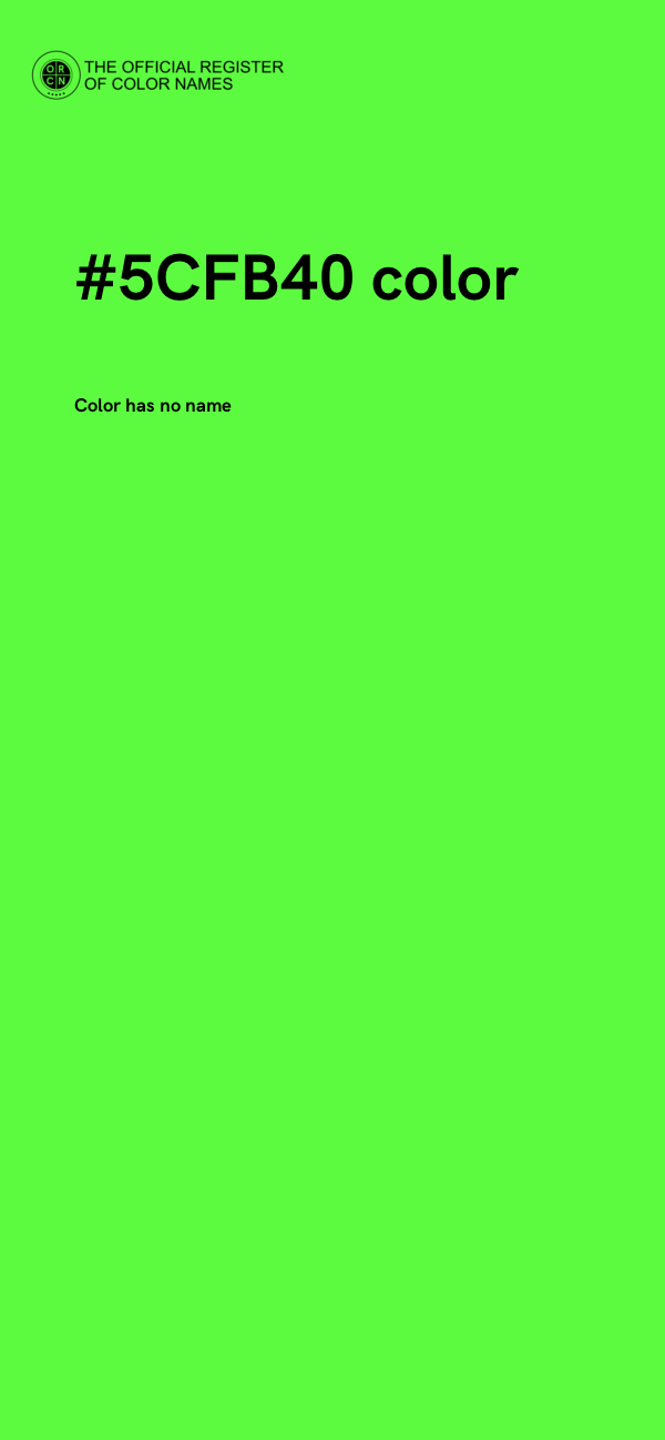 #5CFB40 color image