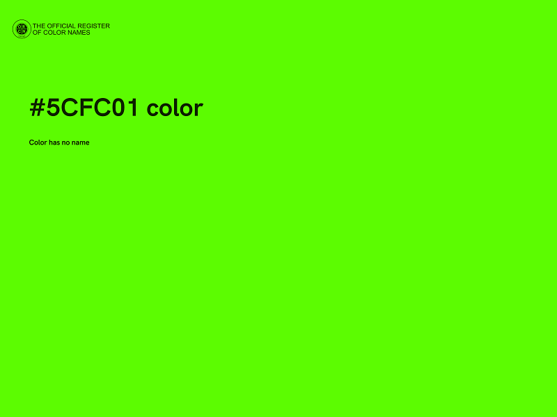 #5CFC01 color image