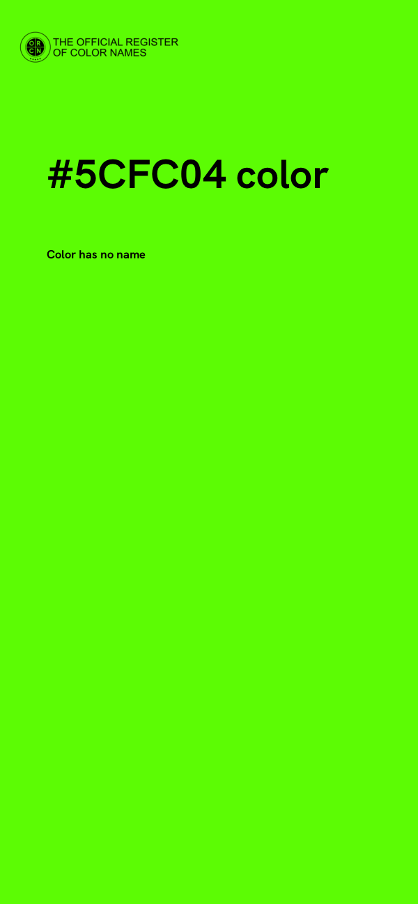 #5CFC04 color image