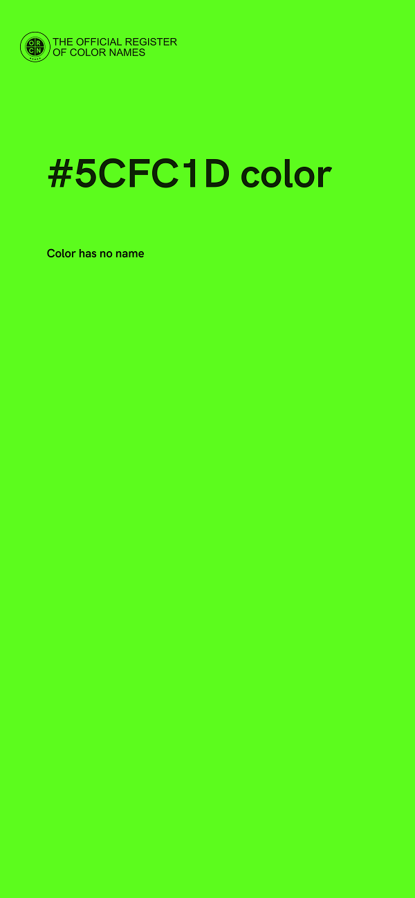 #5CFC1D color image