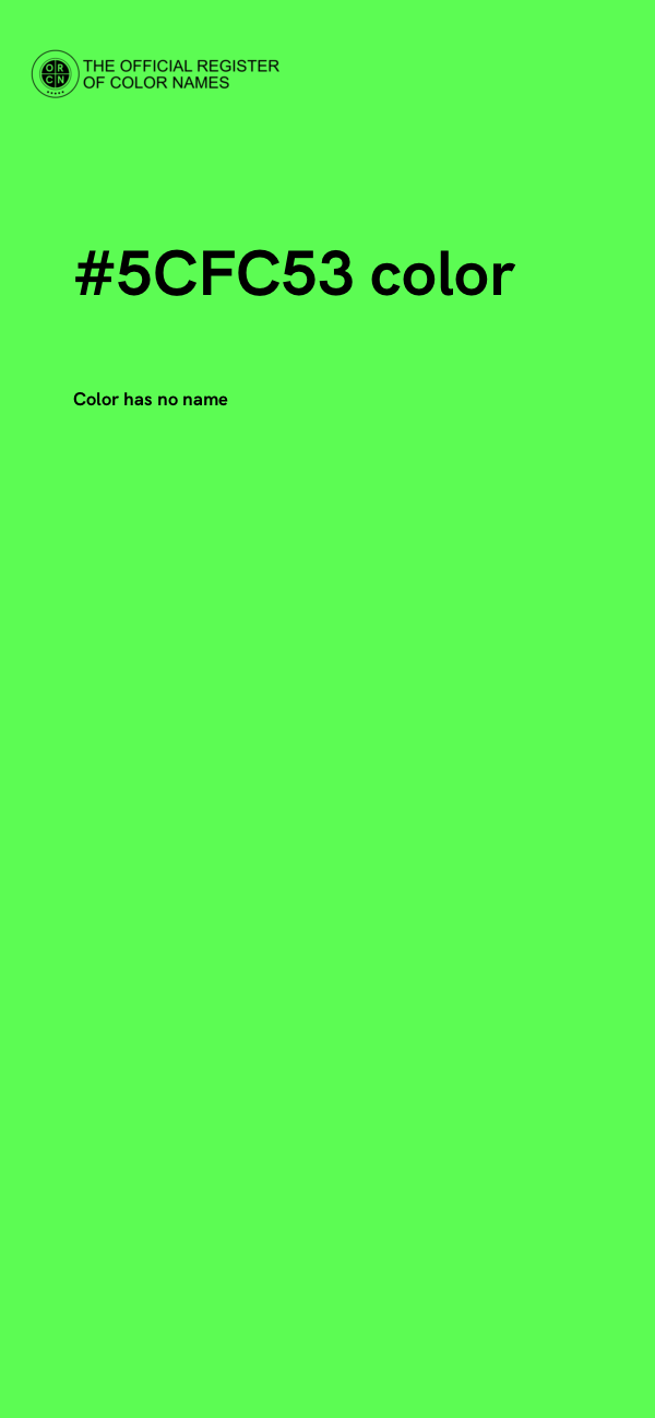 #5CFC53 color image