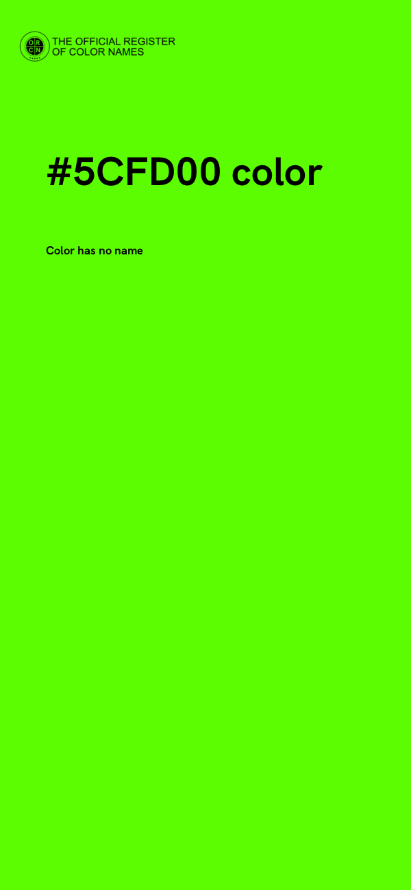 #5CFD00 color image