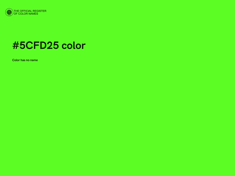 #5CFD25 color image