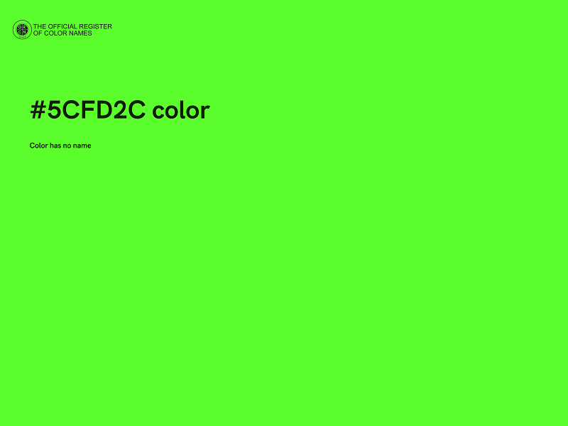 #5CFD2C color image