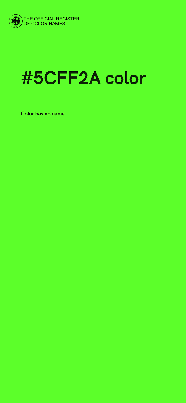 #5CFF2A color image