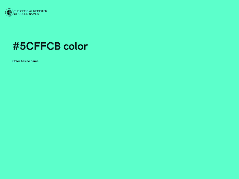 #5CFFCB color image