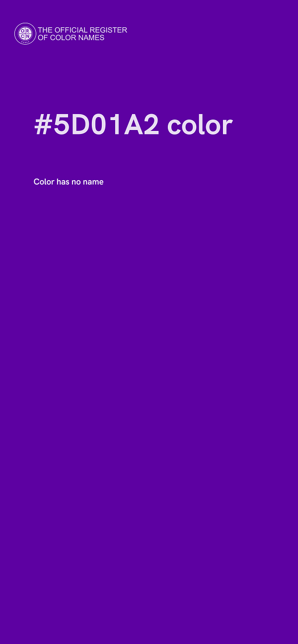 #5D01A2 color image
