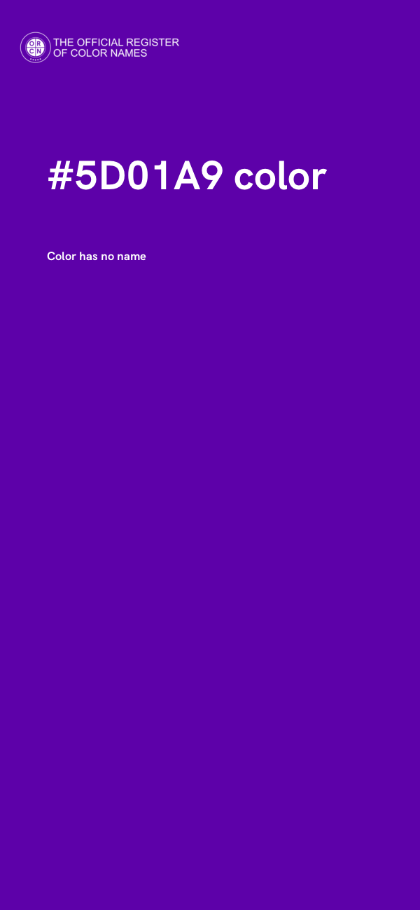 #5D01A9 color image