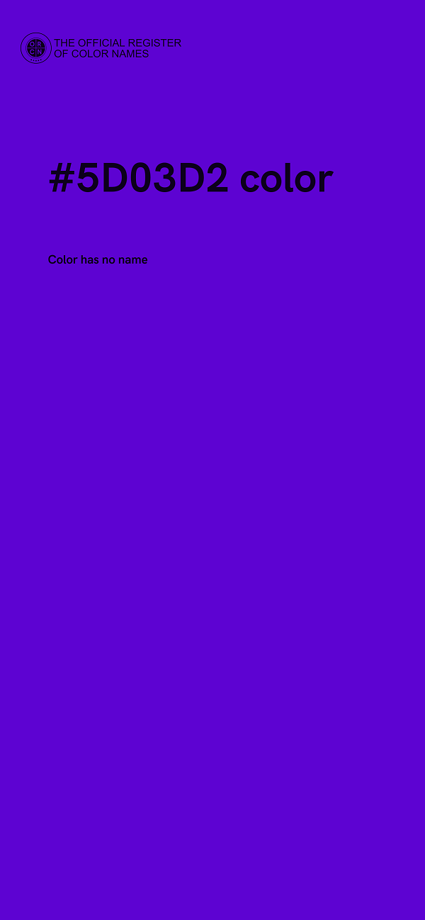 #5D03D2 color image