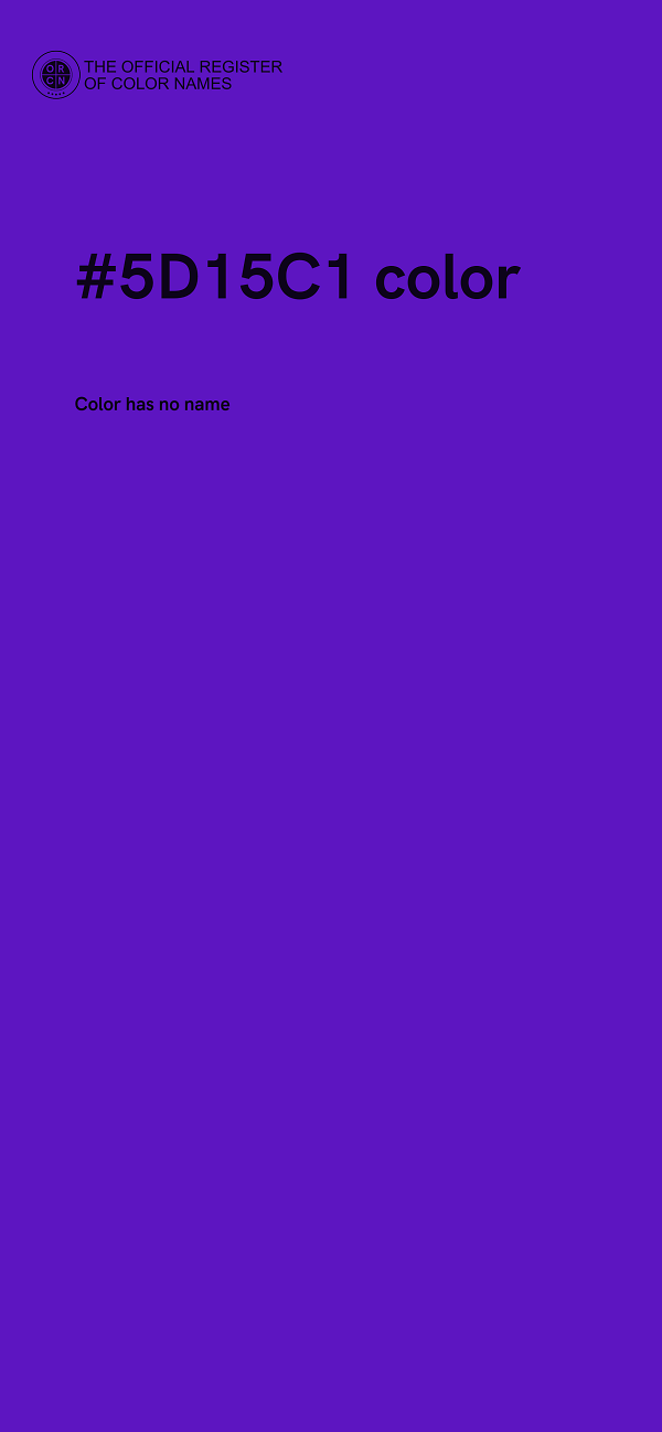 #5D15C1 color image