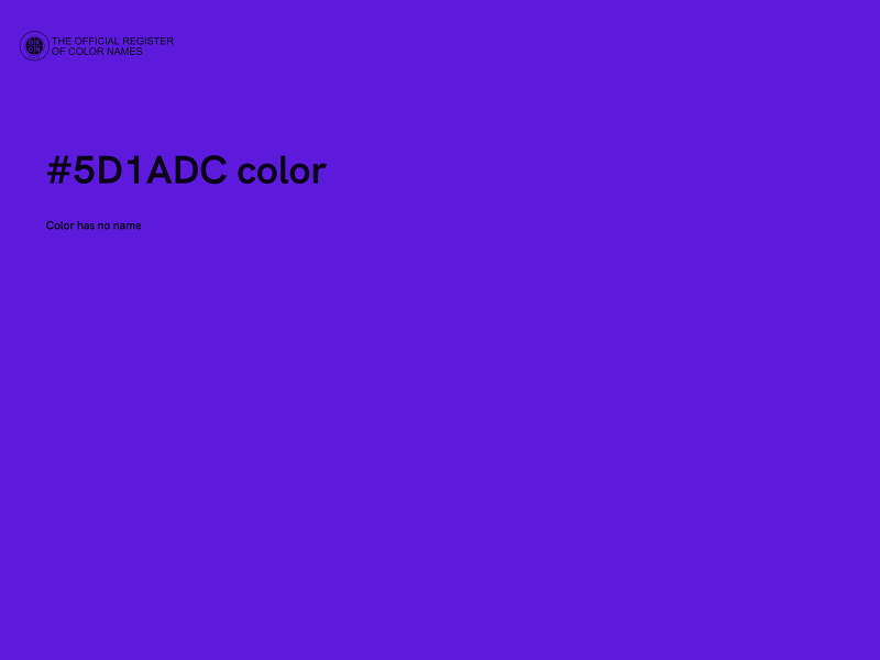 #5D1ADC color image