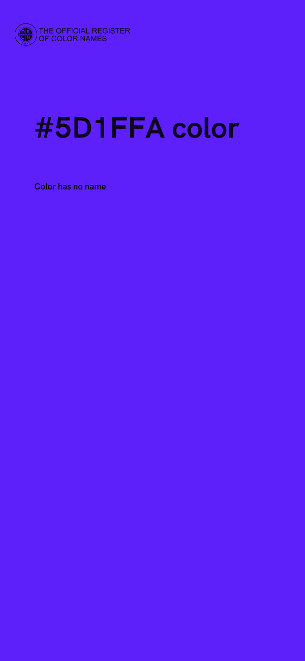 #5D1FFA color image