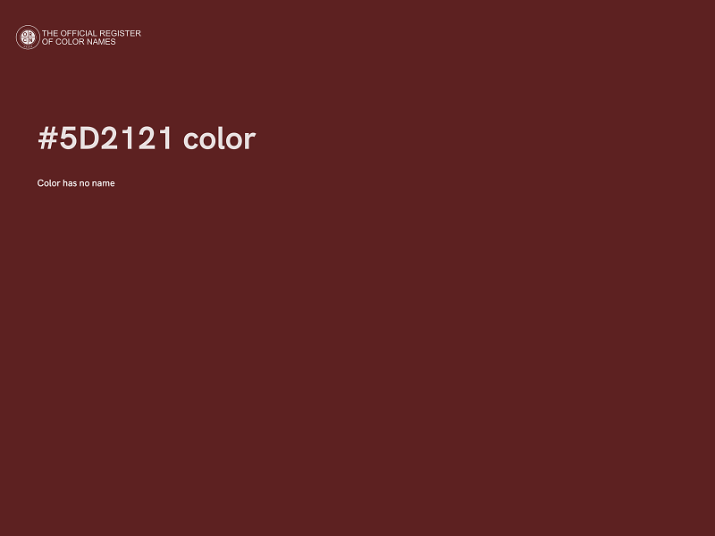 #5D2121 color image