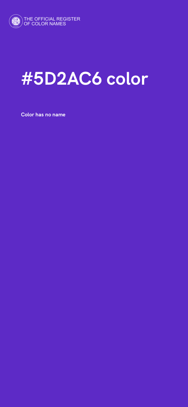 #5D2AC6 color image