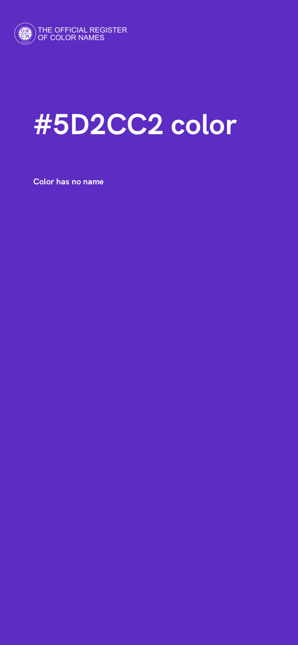 #5D2CC2 color image