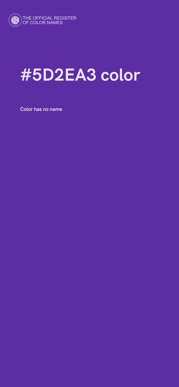 #5D2EA3 color image