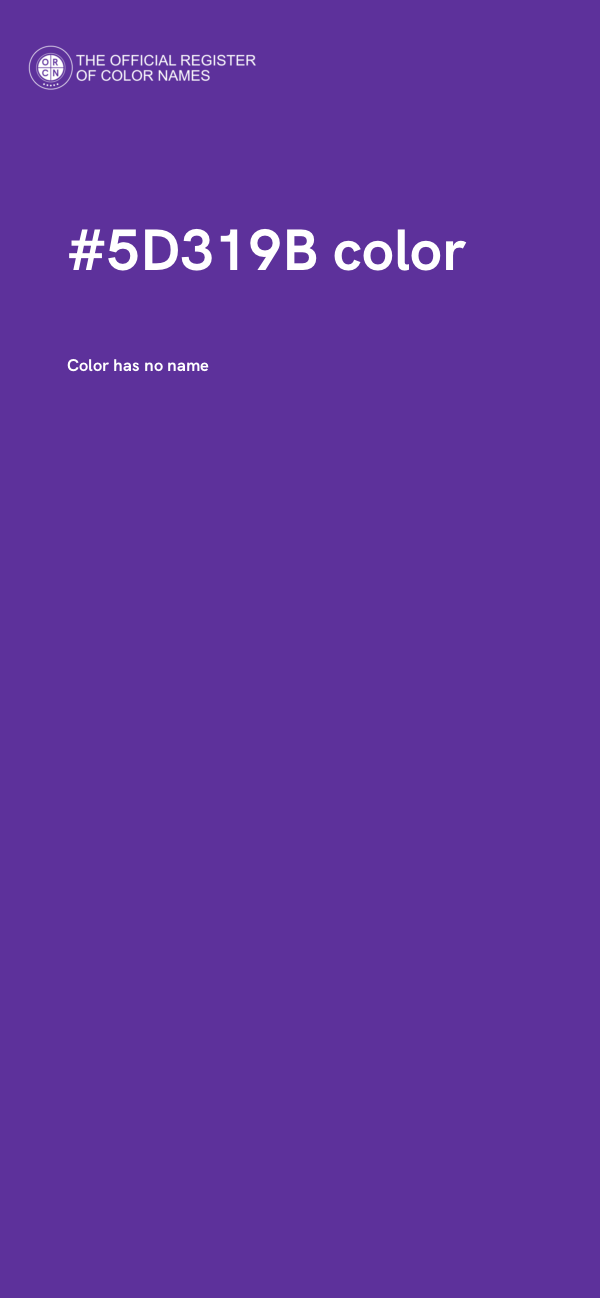 #5D319B color image