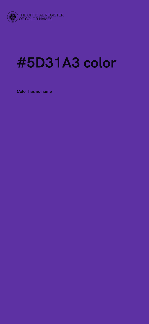 #5D31A3 color image