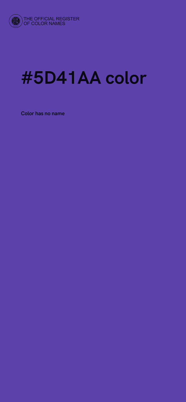 #5D41AA color image