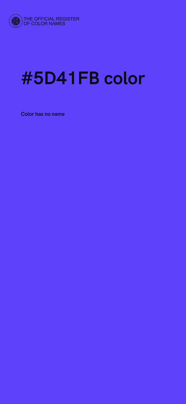 #5D41FB color image