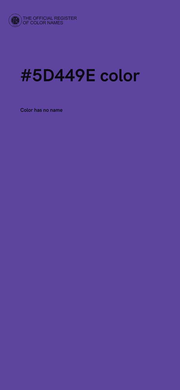 #5D449E color image