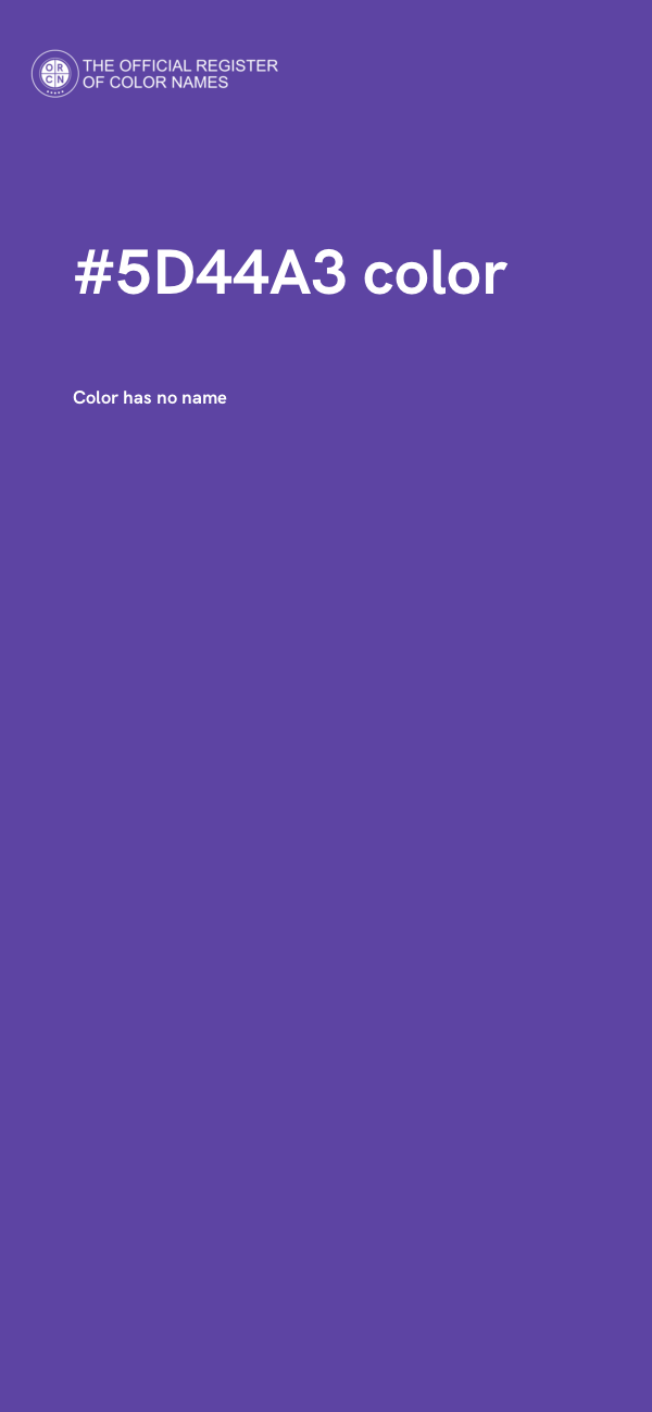 #5D44A3 color image