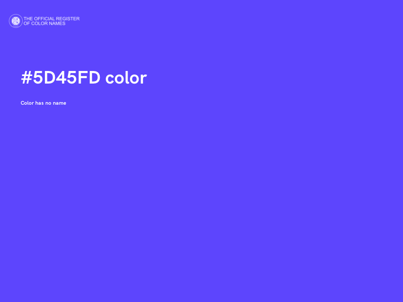 #5D45FD color image