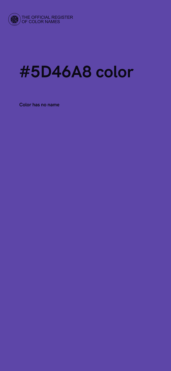 #5D46A8 color image
