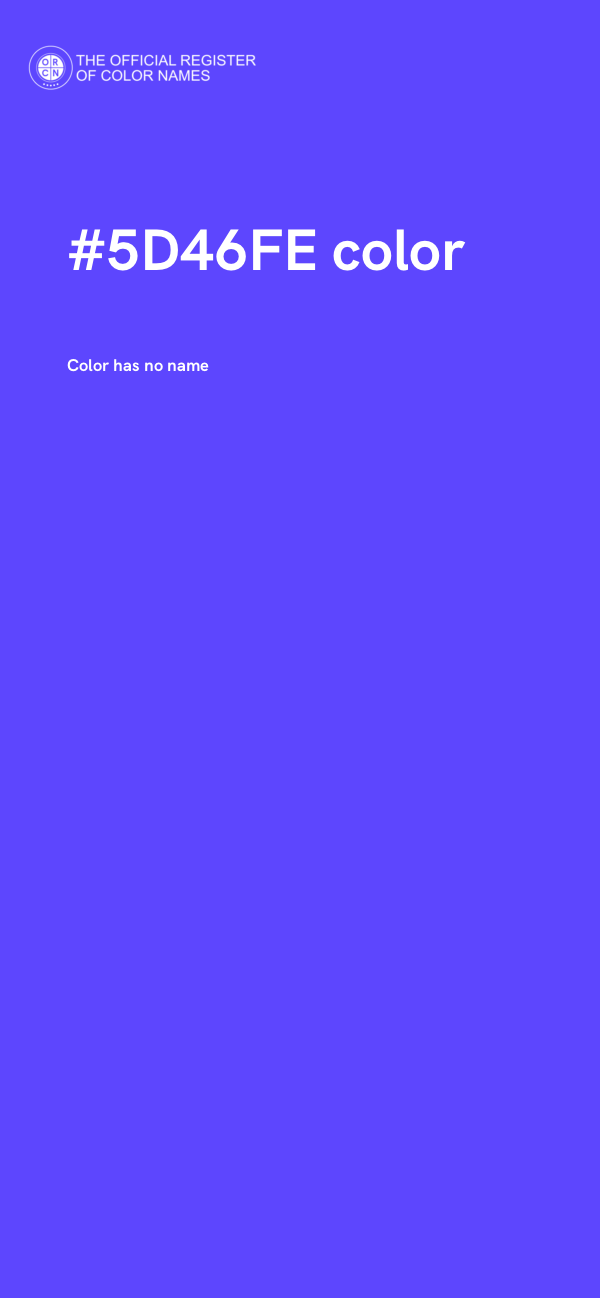 #5D46FE color image