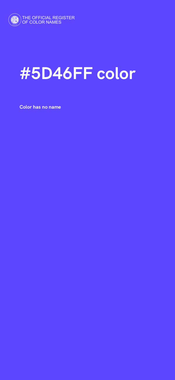 #5D46FF color image