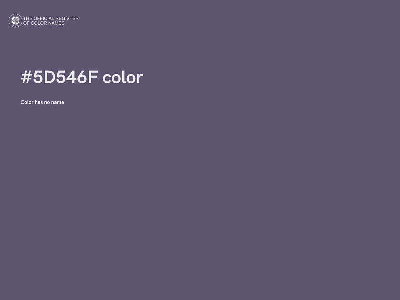 #5D546F color image