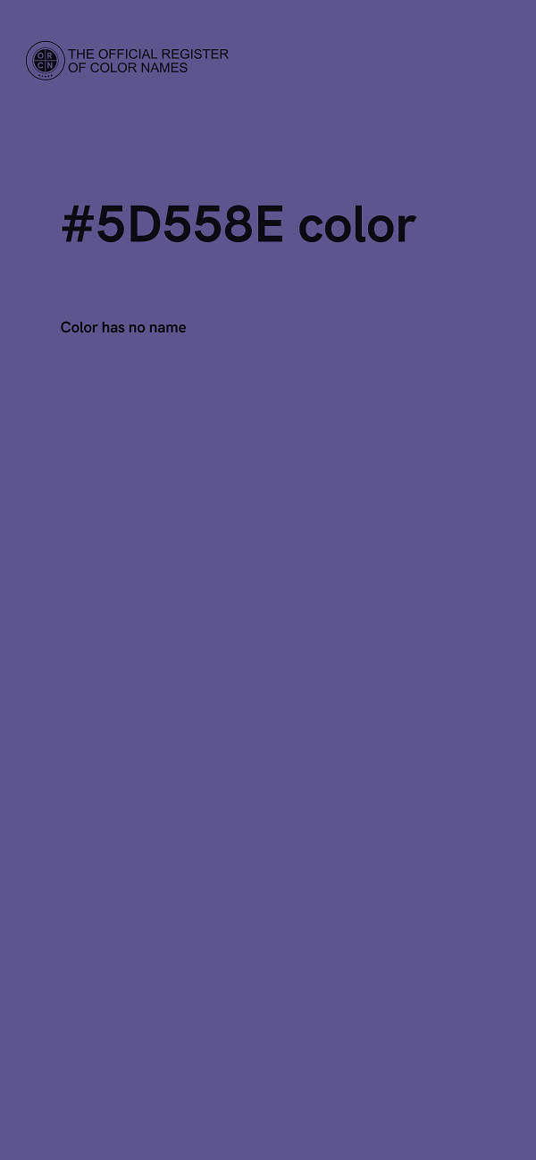 #5D558E color image