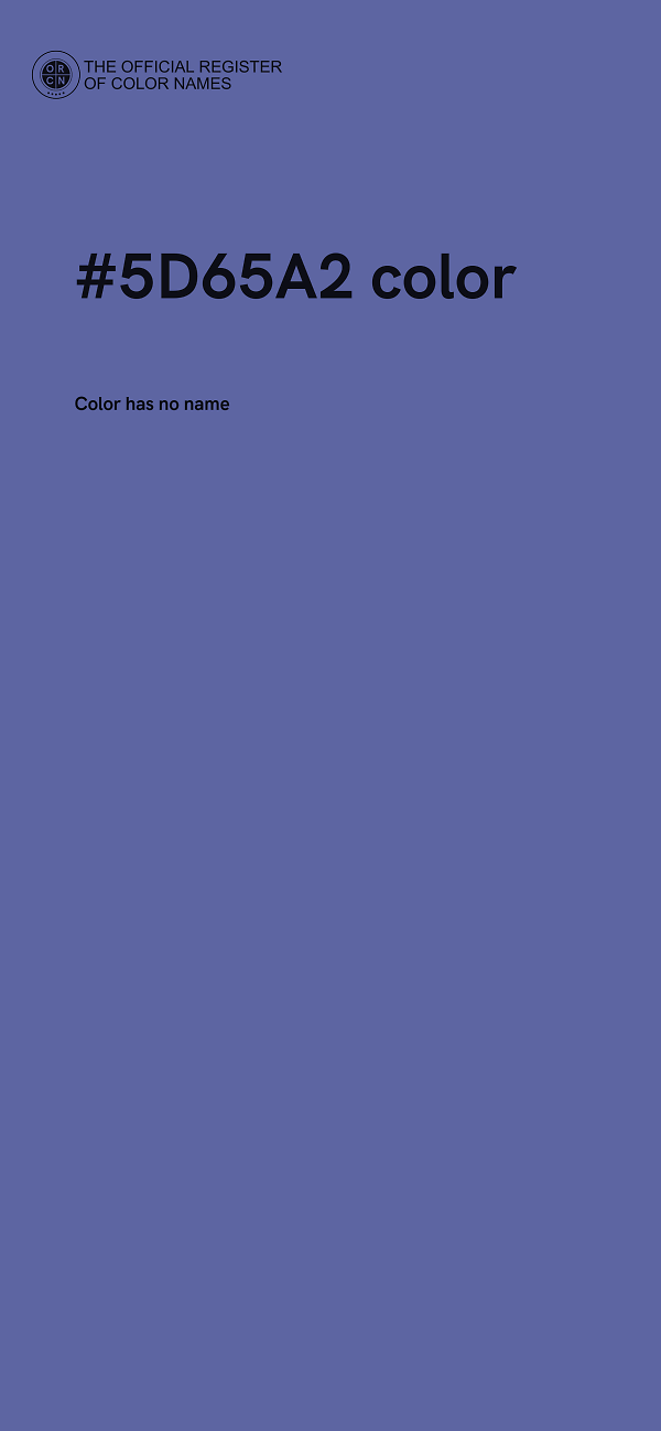 #5D65A2 color image