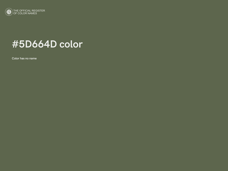#5D664D color image