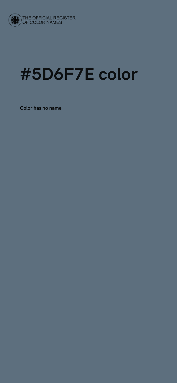 #5D6F7E color image