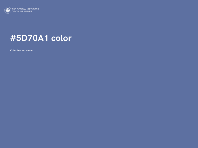 #5D70A1 color image